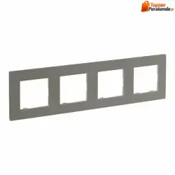 Legrand-Raventi-4lu-Bronz-Cerceve-X.webp Legrand Raventi 4lü Bronz Çerçeve - X